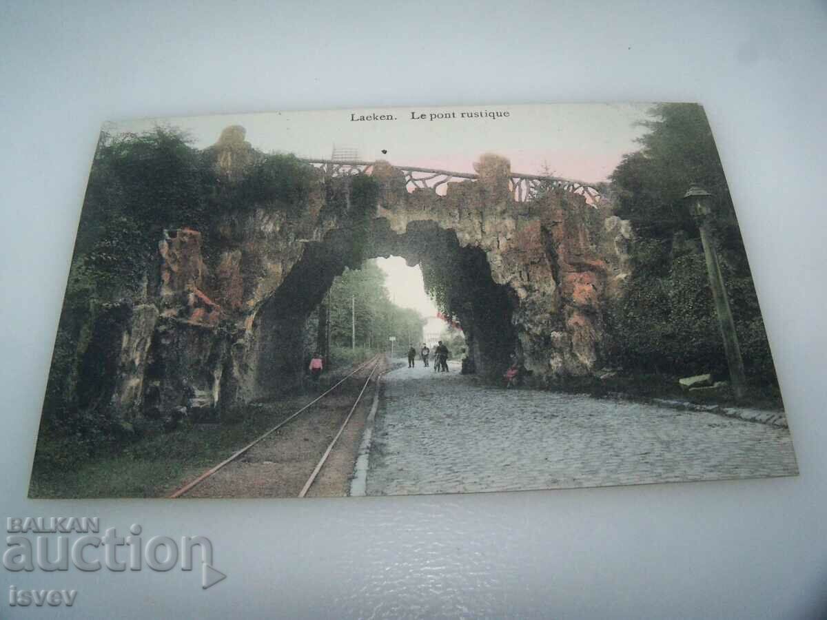 Old postcard from Belgium - Laeken, Le pont rustique with price 5.00 BGN | € 2.56 Old postcard from Belgium - Laeken, Le pont rustique with price 5.00 BGN | € 2.56