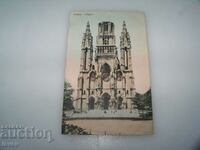 Carte poștală veche din Belgia - Laeken, L'Eglise