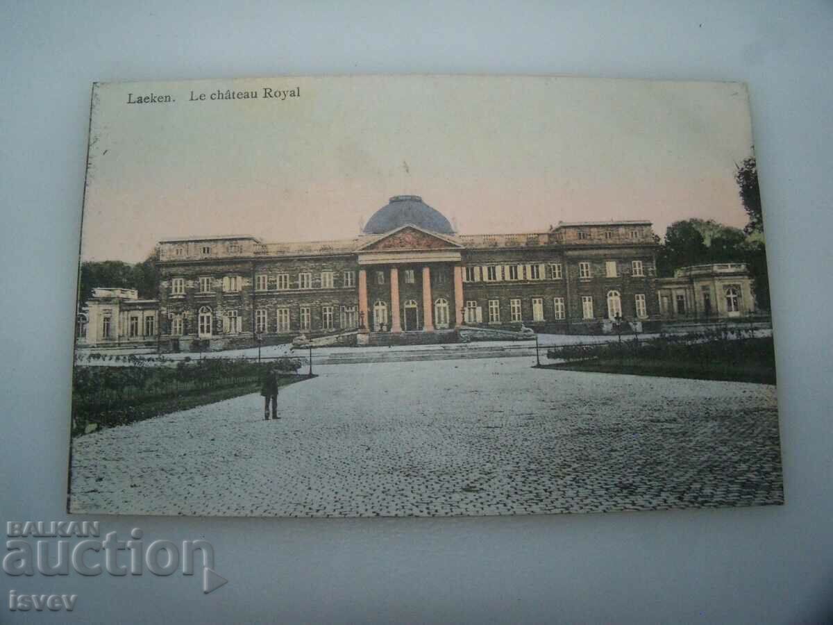 Auction Old postcard from Belgium - Laeken, Le chateau Royal Auction Old postcard from Belgium - Laeken, Le chateau Royal