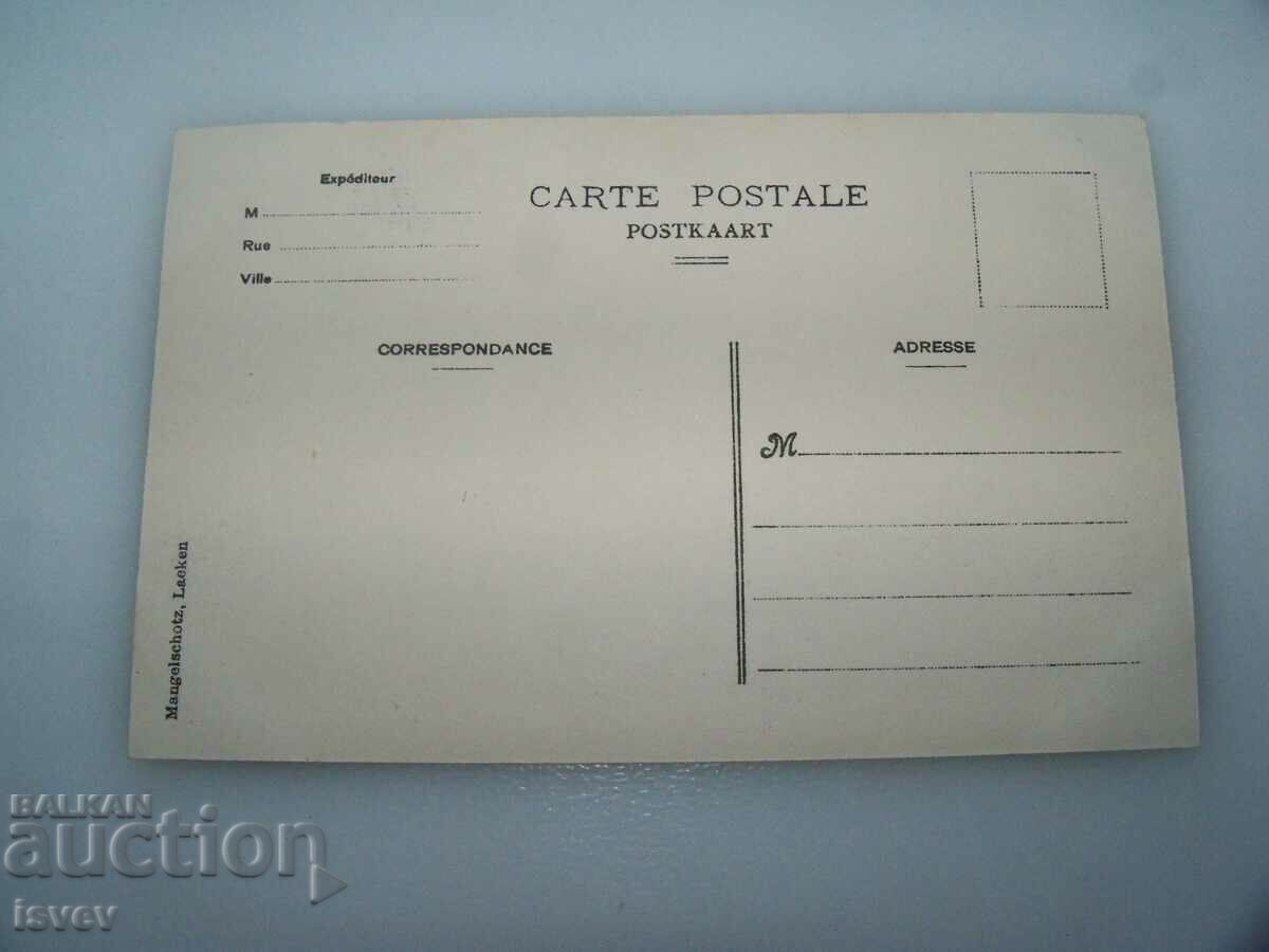 Delivery of Old postcard from Belgium - Laeken, Le chateau Royal Delivery of Old postcard from Belgium - Laeken, Le chateau Royal