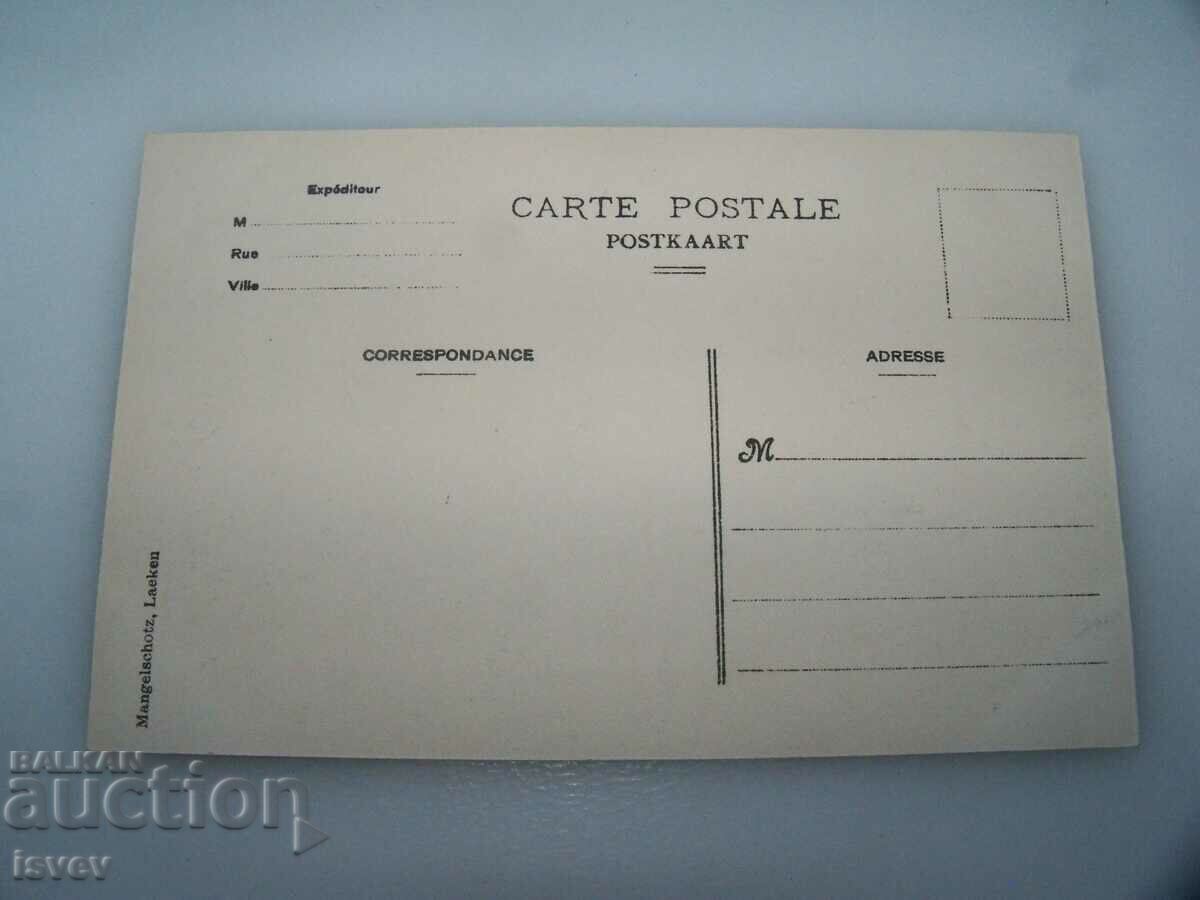 Auction Old postcard from Belgium - Laeken Auction Old postcard from Belgium - Laeken