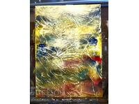 Abstract Oil Painting - Butterfly Wings - 35/25