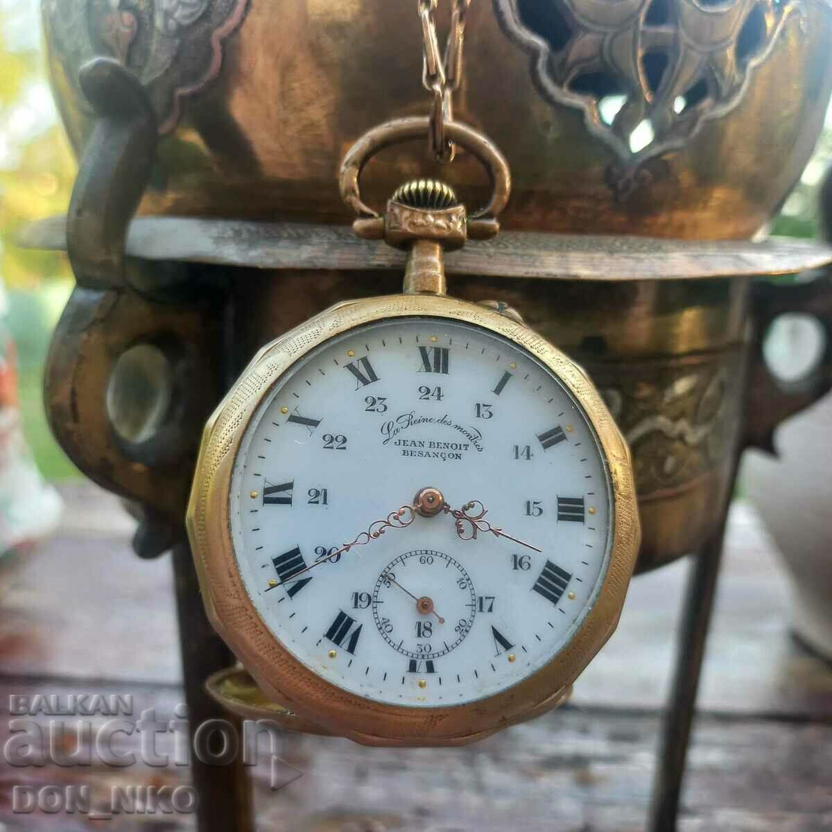 Ceas de buzunar / Carcasa din bronz 1914