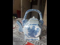 Decorative porcelain teapot