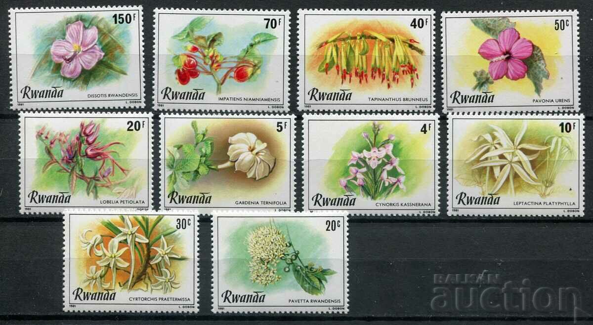 Rwanda 1981 MnH - Flora, flowers