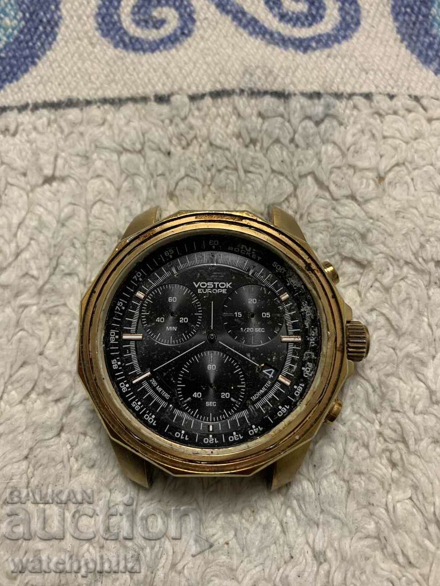 Vostok Europe N1 Rocket Chronograph Men's Watch. For parts