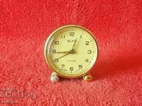 Παλαιό κοινωνικό επιτραπέζιο ρολόι Ξυπνητήρι Slava SLAVA ΕΣΣΔ