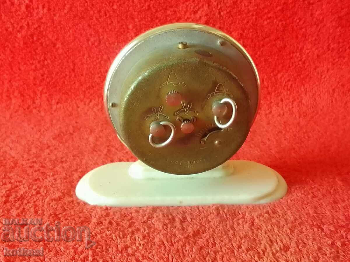 Auction Old social desktop clock Alarm clock Slava SLAVA USSR Auction Old social desktop clock Alarm clock Slava SLAVA USSR