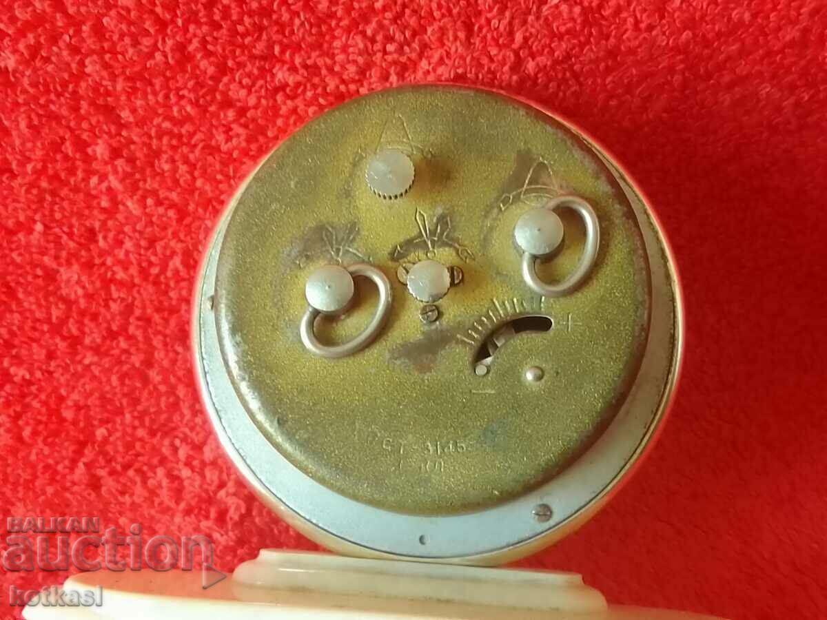 Old social desktop clock Alarm clock Slava SLAVA USSR - 6 Old social desktop clock Alarm clock Slava SLAVA USSR - 6