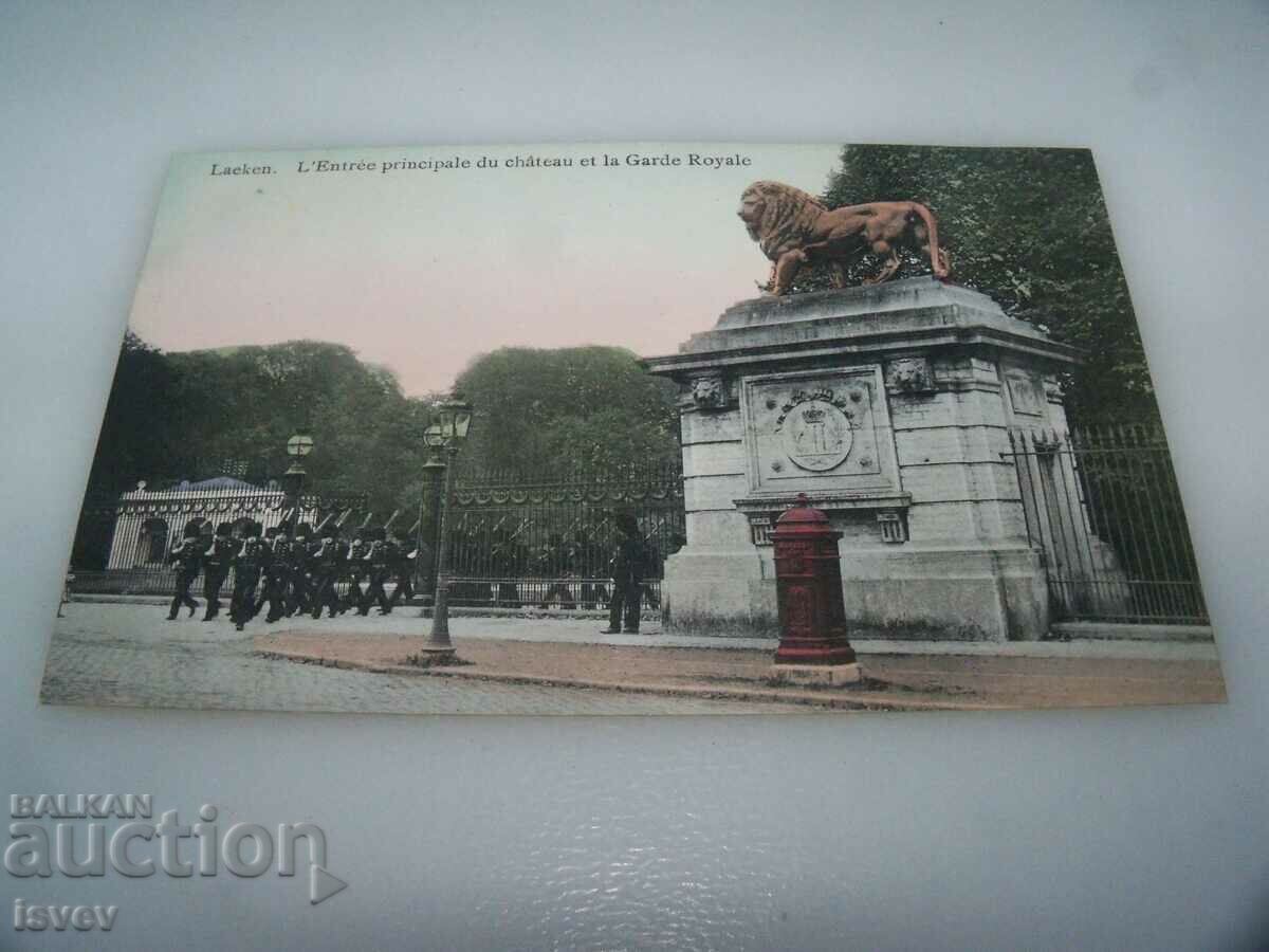 Auction Old postcard from Belgium -Laeken Auction Old postcard from Belgium -Laeken
