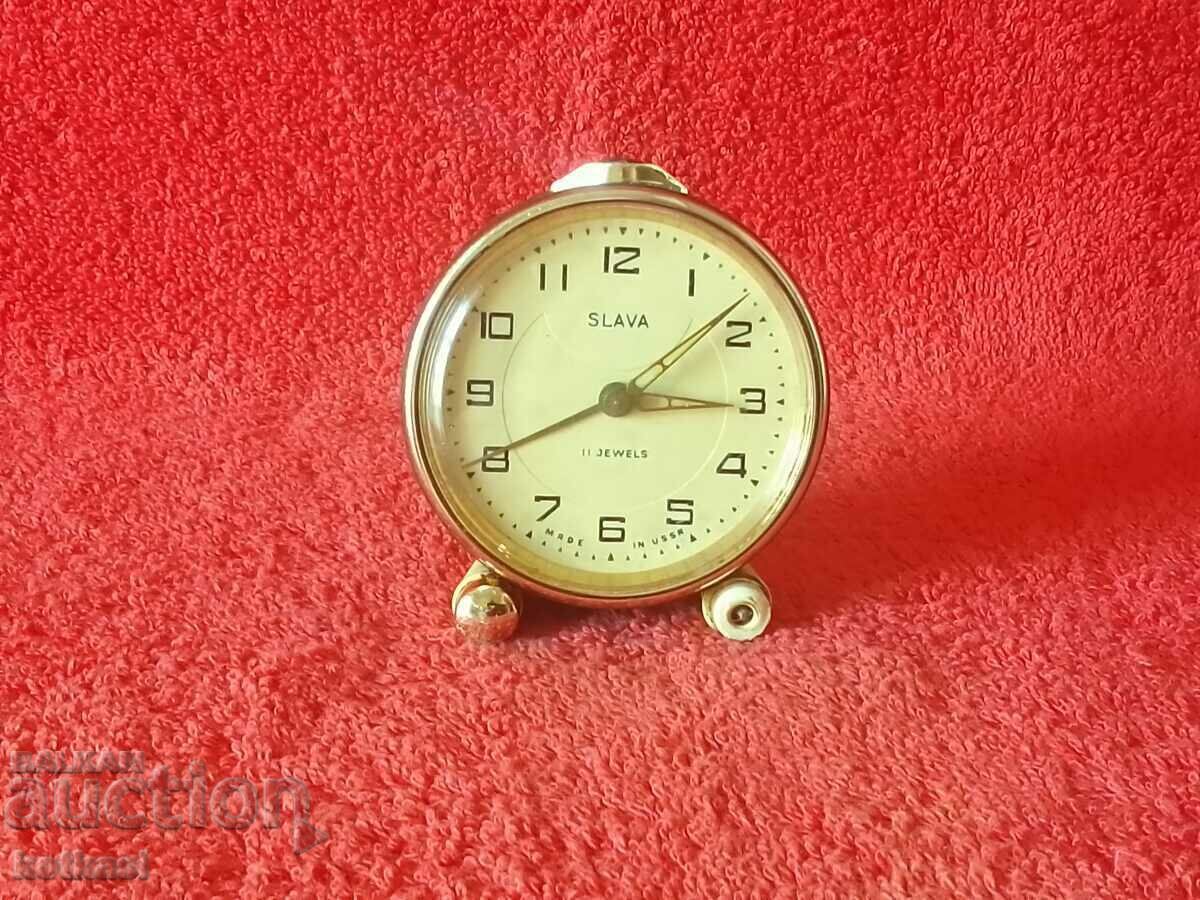 Vechiul ceas social desktop Ceas deşteptător Slava SLAVA URSS Vechiul ceas social desktop Ceas deşteptător Slava SLAVA URSS