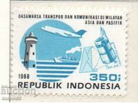 1988. Индонезия. Транспорт и комуникации.