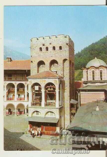 Card Bulgaria Mănăstirea Rila Turnul Hrelova 13*