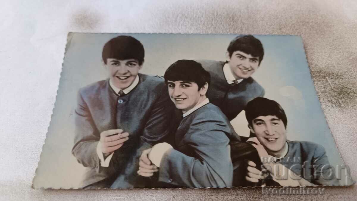 The Beatles 1963 postcard