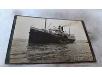 Postcard Anchialo Steamboat Evdokia 1929