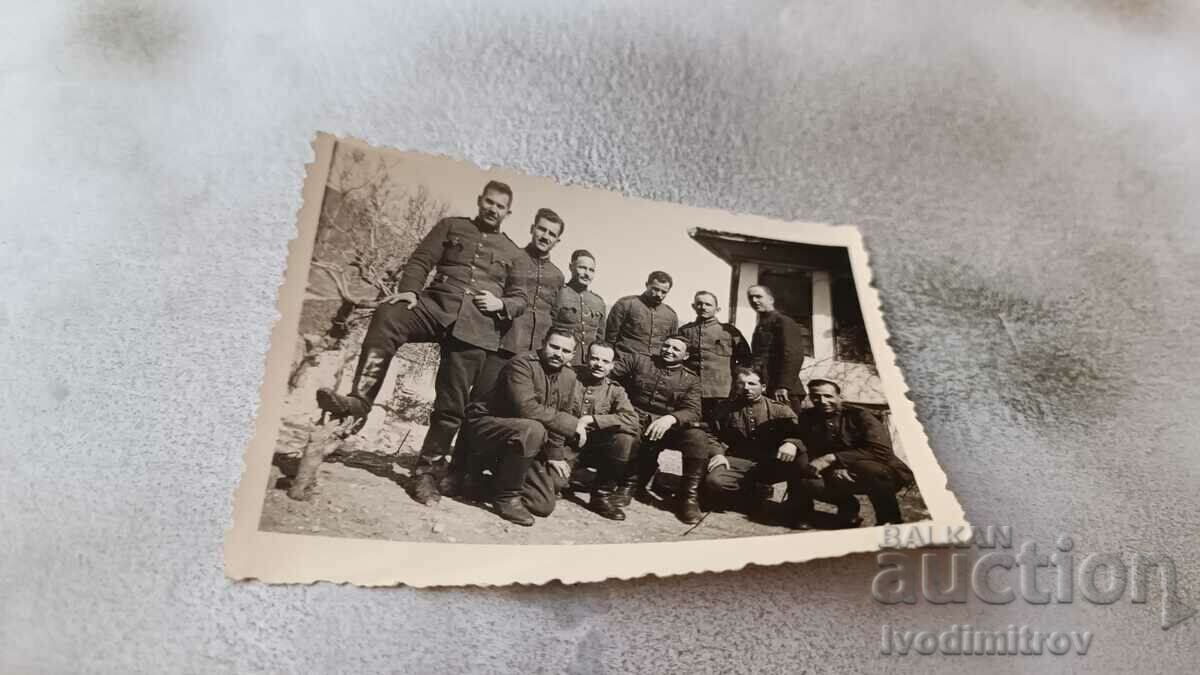 Photo Xanthi Officers and Soldiers 1943