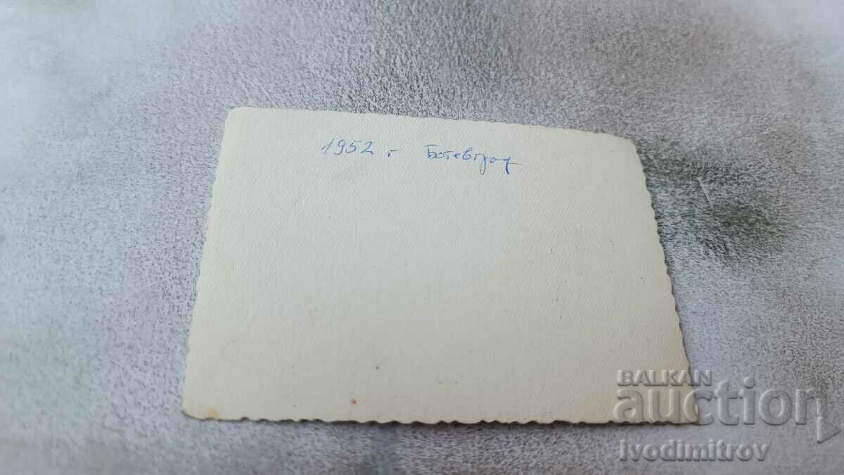 Photo Botevgrad Three officers in the winter of 1952 with price 2.35 BGN | € 1.20 Photo Botevgrad Three officers in the winter of 1952 with price 2.35 BGN | € 1.20