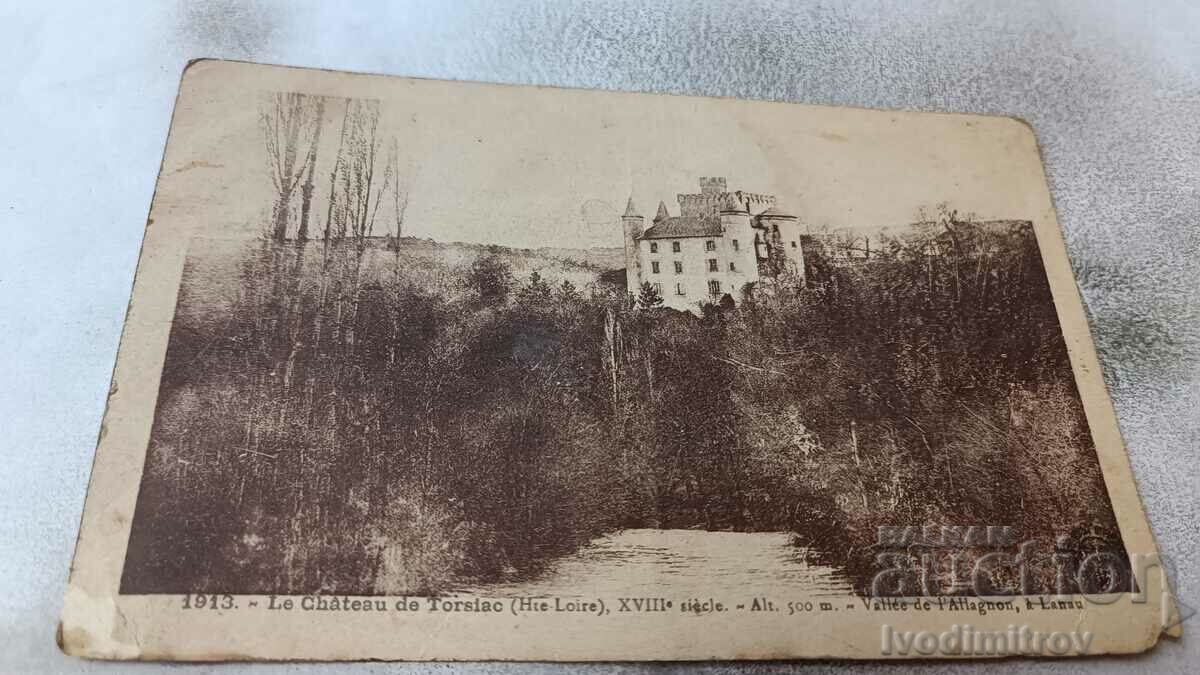 Postcard Le Chateau de Torsiac