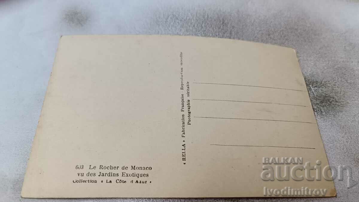 P K La Rocher de Monaco vu des Jardins Exotique with price 2.85 BGN | € 1.46 P K La Rocher de Monaco vu des Jardins Exotique with price 2.85 BGN | € 1.46