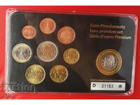 Italia-SET 2002 de 8 monede euro+1 euro dovada 1998-Vatican