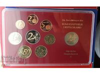 Germany-SET 2006 D-Munich of 9 euro coins/2x2 euro/