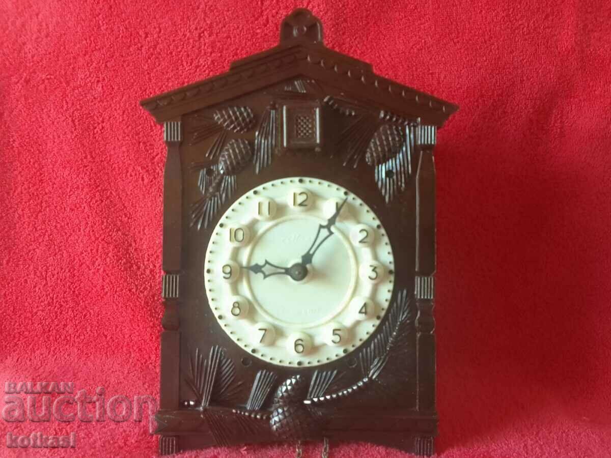 Old wall clock cuckoo cuckoo USSR