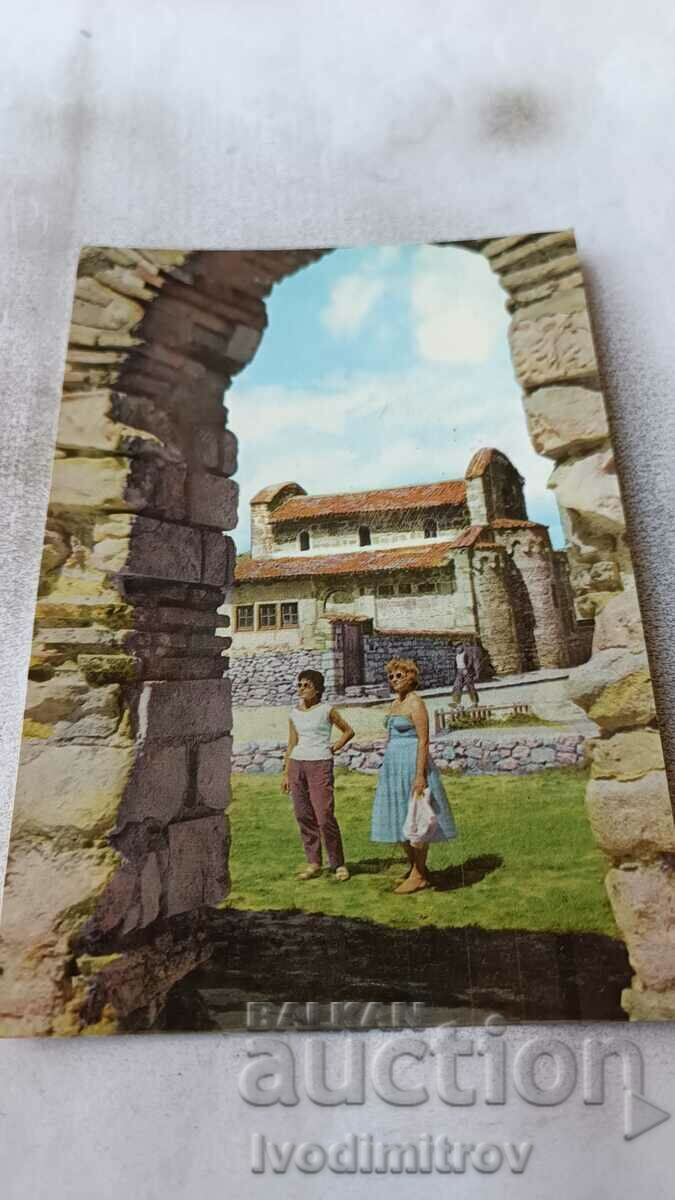Пощенска картичка Несебър Църквата Св. Стефан XIII век 1960