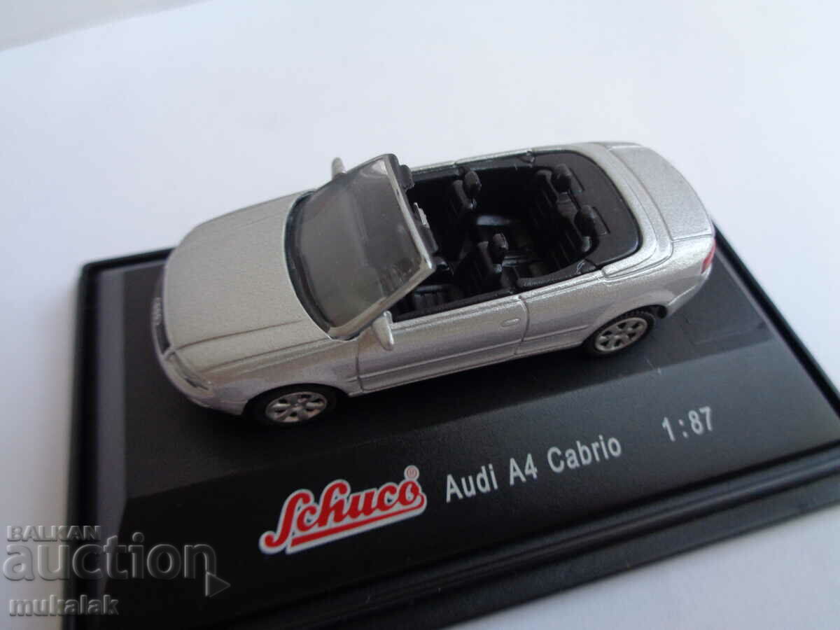 Delivery of SCHUCO 1:87 H0 AUDI A4 TOY CAR MODEL
