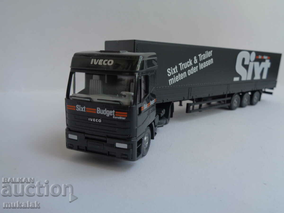 WIKING H0 1/87 IVECO TRUCK MODEL TOY TROLLEY with price 20.00 BGN | € 10.23