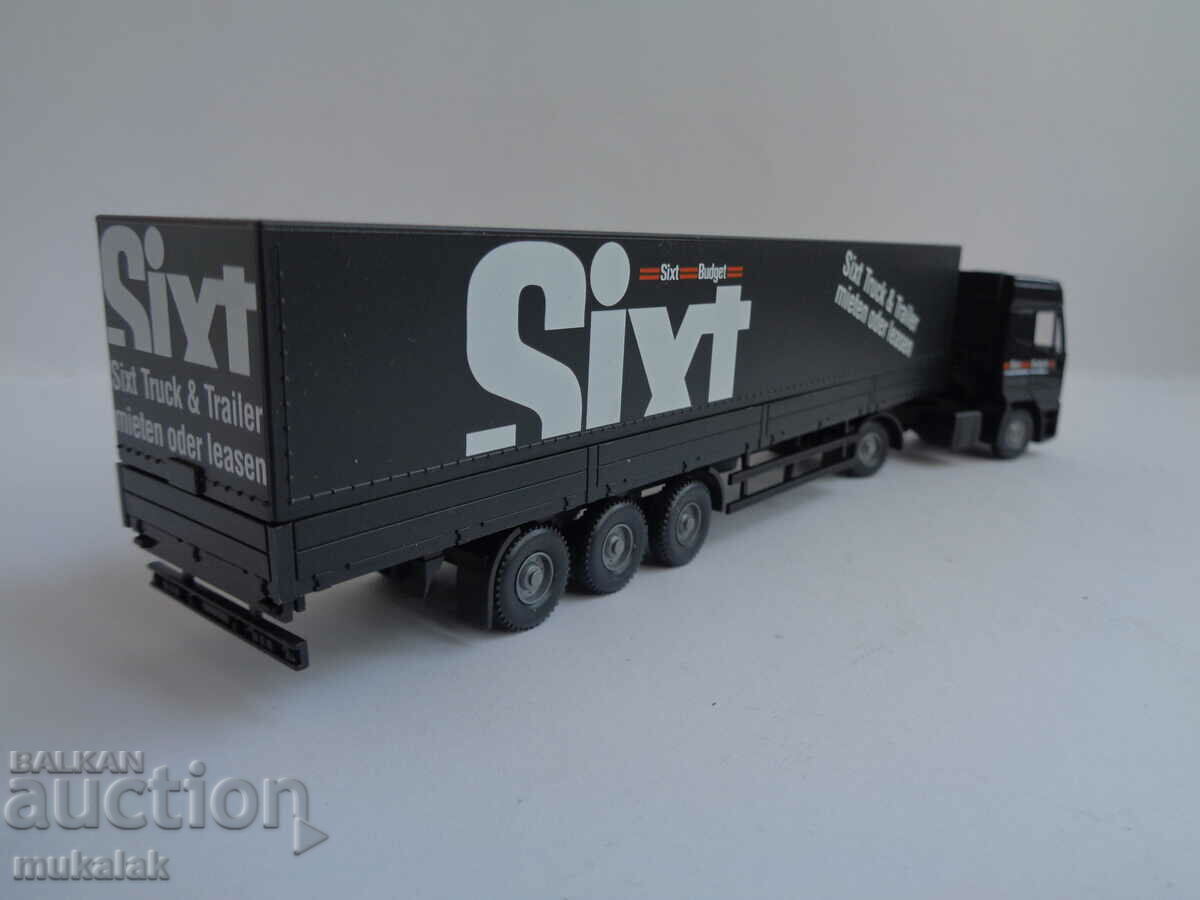 WIKING H0 1/87 IVECO TRUCK MODEL TOY TROLLEY - 5