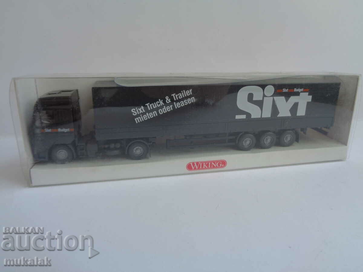 WIKING H0 1/87 IVECO TRUCK MODEL TOY TROLLEY - 6