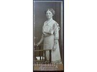 СТАРА ФОТОГРАФИЯ - КАРТОН - ОТЛИЧНА - ж137