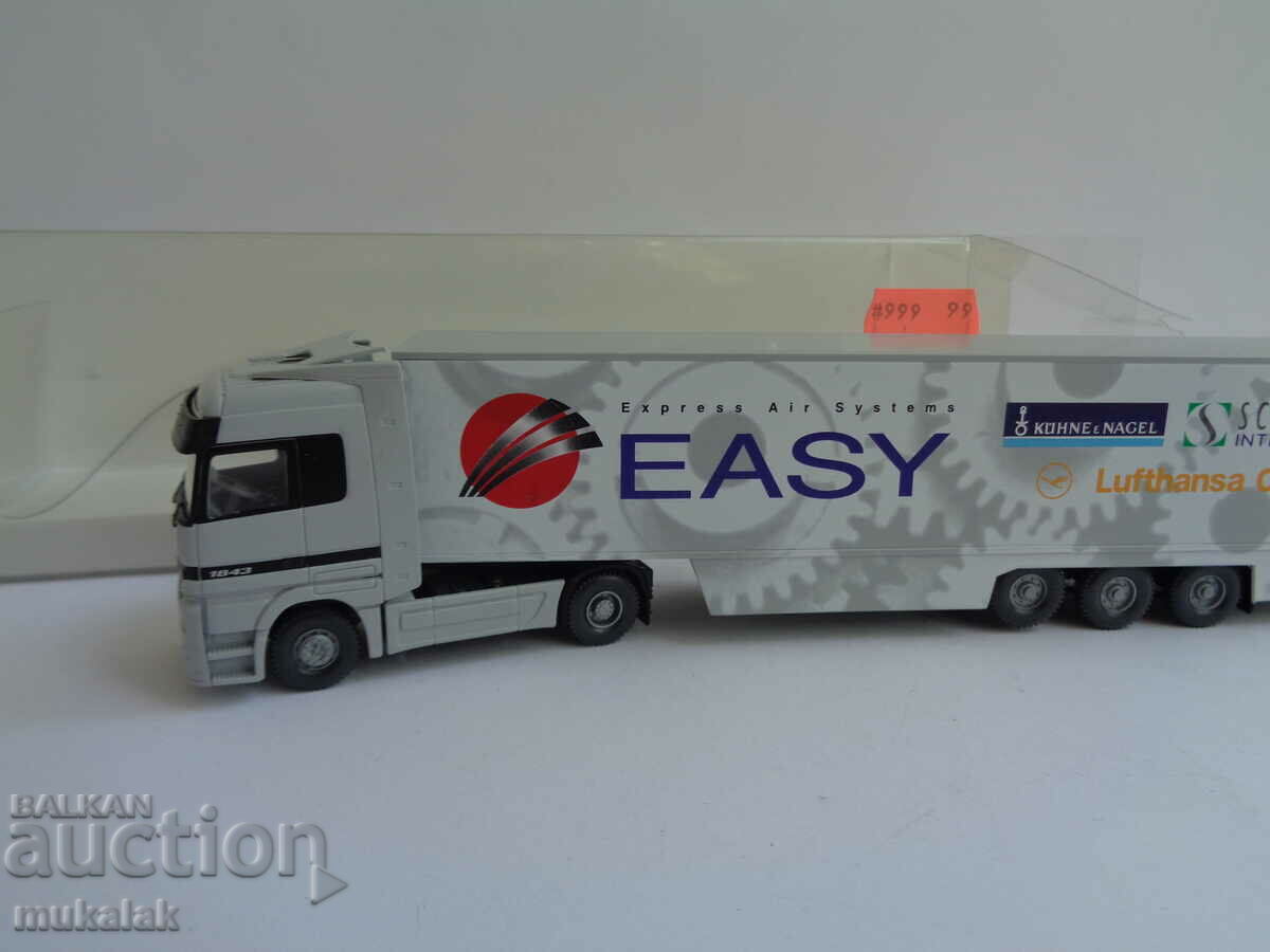 WIKING H0 1/87 MERCEDES BENZ ACTROS TRUCK MODEL TROLLEY with price 25.00 BGN | € 12.78 WIKING H0 1/87 MERCEDES BENZ ACTROS TRUCK MODEL TROLLEY with price 25.00 BGN | € 12.78