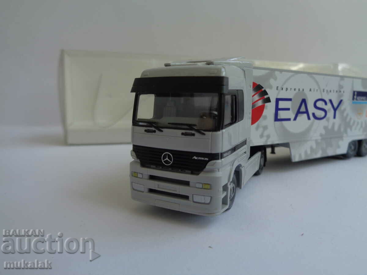 Auction WIKING H0 1/87 MERCEDES BENZ ACTROS TRUCK MODEL TROLLEY Auction WIKING H0 1/87 MERCEDES BENZ ACTROS TRUCK MODEL TROLLEY