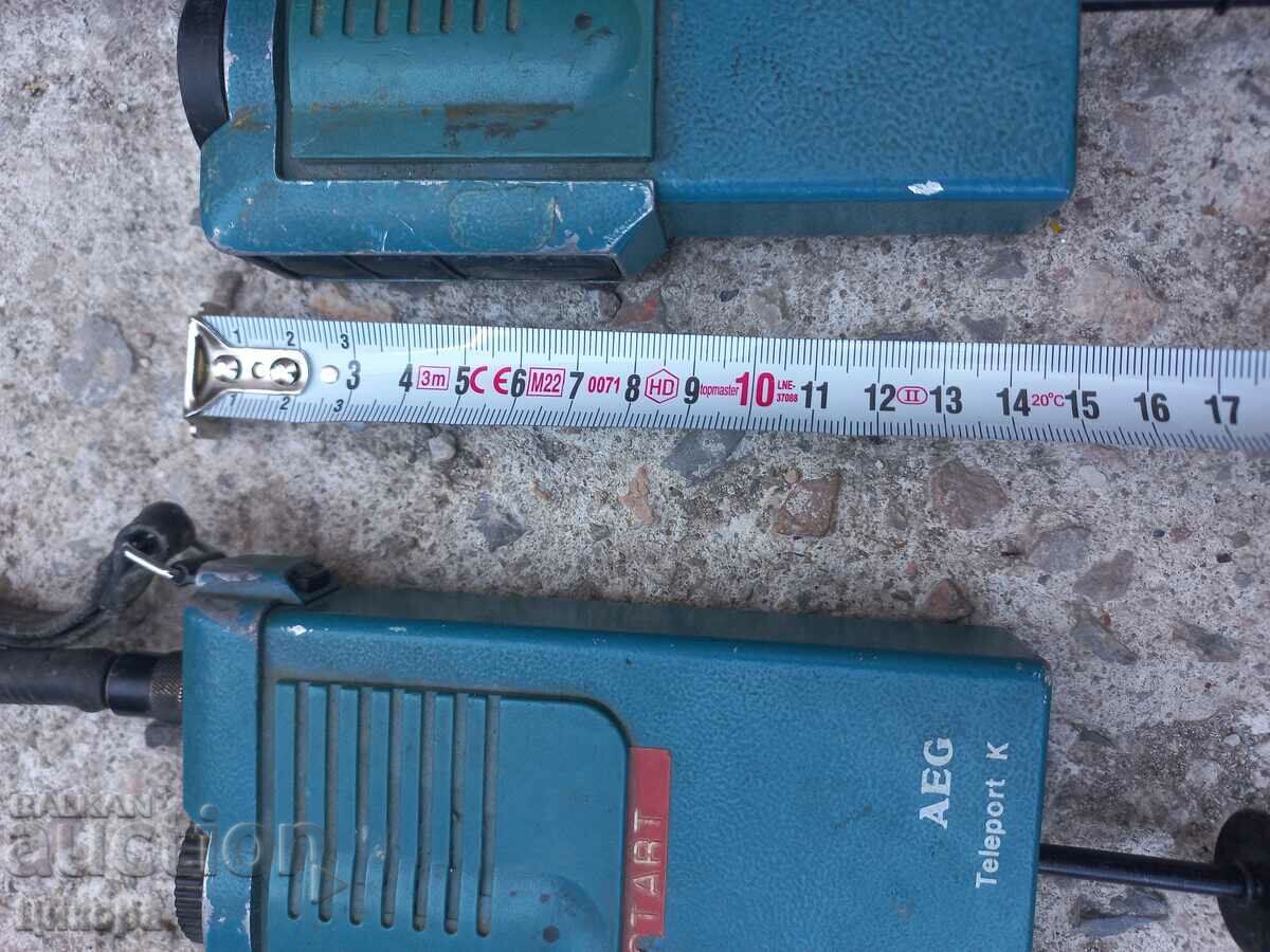 OLD RADIO STATION AEG-2 pcs. with price 120.00 BGN | € 61.36 OLD RADIO STATION AEG-2 pcs. with price 120.00 BGN | € 61.36