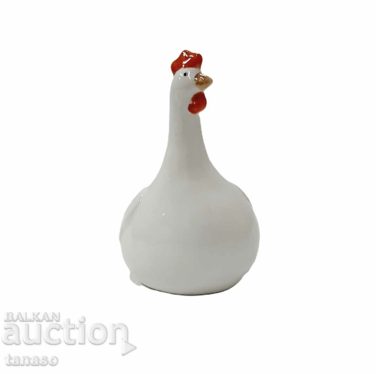 Old ceramic figurine, rooster(5.2) with price 25.00 BGN | € 12.78 Old ceramic figurine, rooster(5.2) with price 25.00 BGN | € 12.78