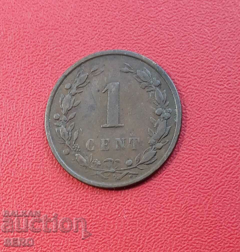 Netherlands-1 cent 1900