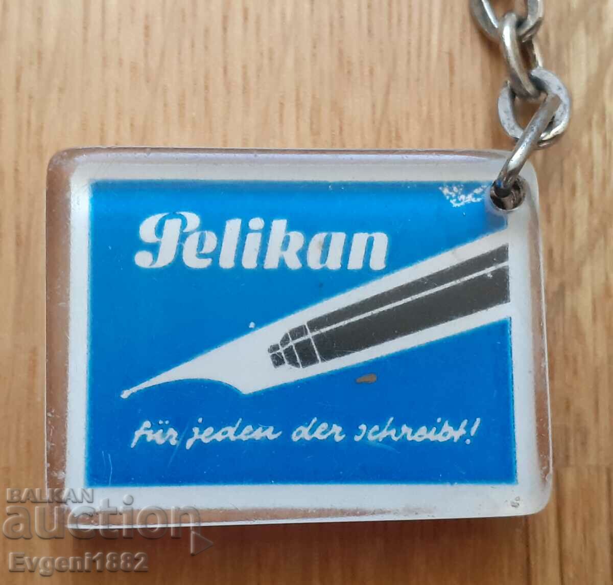 Pelikan - Keychain 1877 - 1977 100 years with price 15.00 BGN | € 7.67 Pelikan - Keychain 1877 - 1977 100 years with price 15.00 BGN | € 7.67