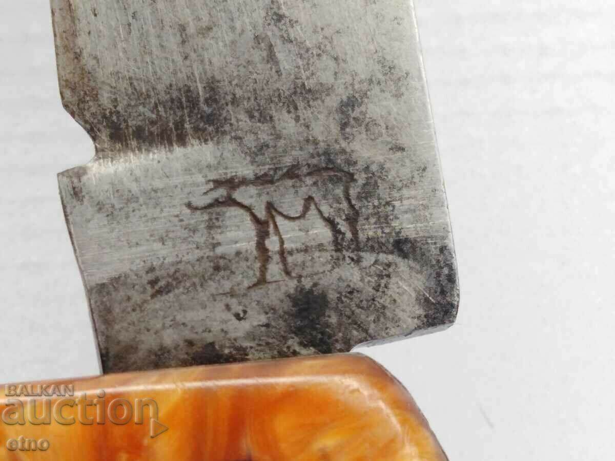 Delivery of RARE BULGARIAN OLD FOLDING KNIFE KONDRE - M.N. - VILLAGE KOSTENETS