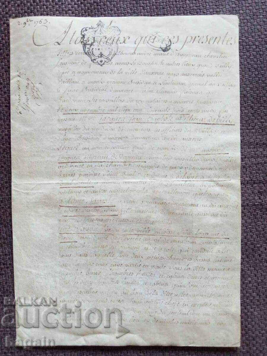 Parchment, manuscript, France.
