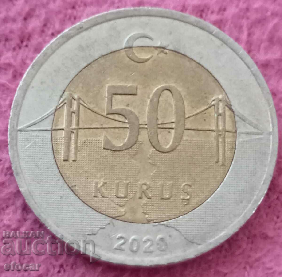 50 de kurush Turcia 2020