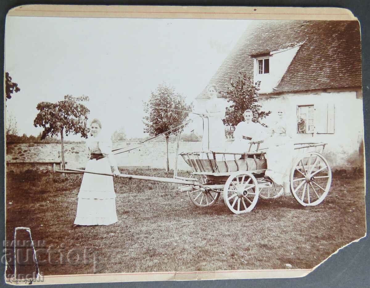 FOTO VECHE - CARTON FOTO VECHE - CARTON