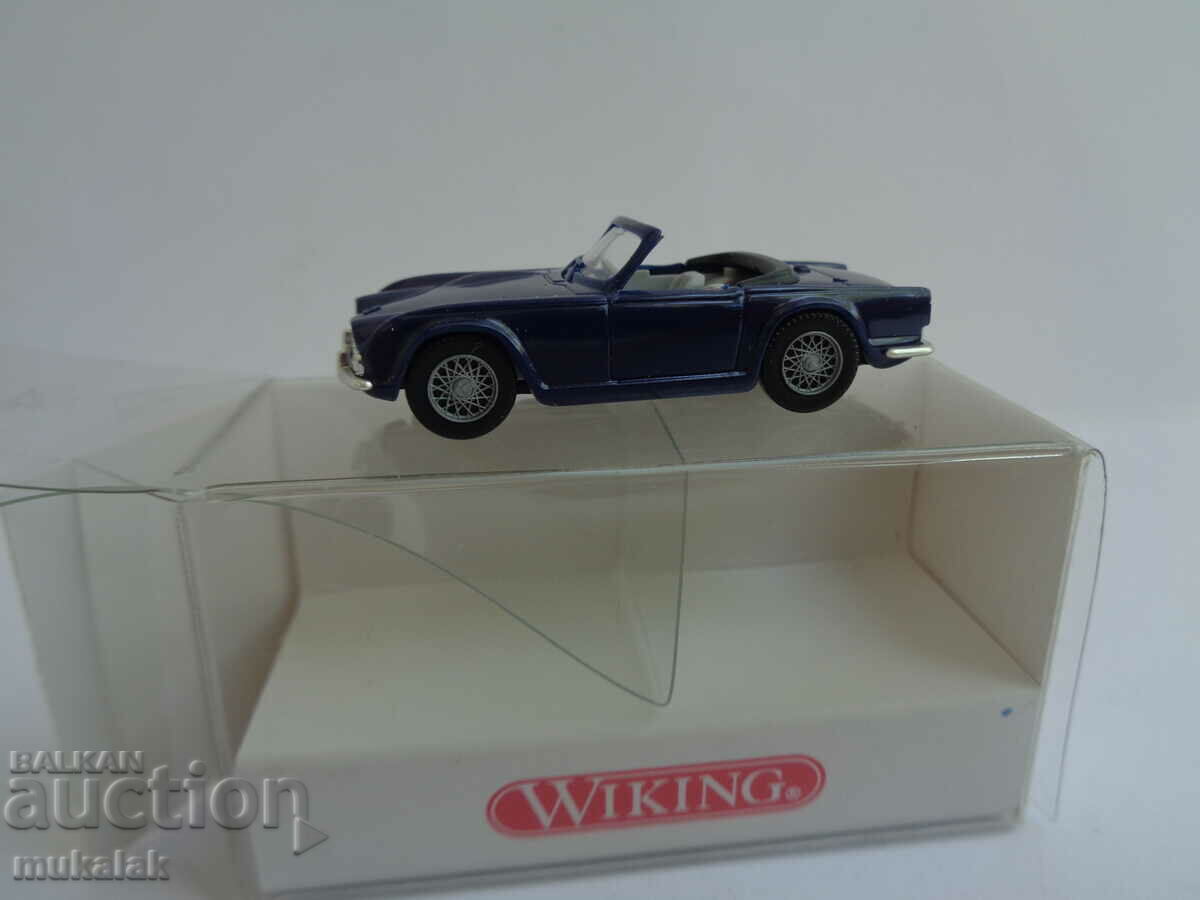 WIKING 1:87 H0 TRIUMPH TR 4 TOY TROLLEY MODEL with price 15.00 BGN | € 7.67 WIKING 1:87 H0 TRIUMPH TR 4 TOY TROLLEY MODEL with price 15.00 BGN | € 7.67