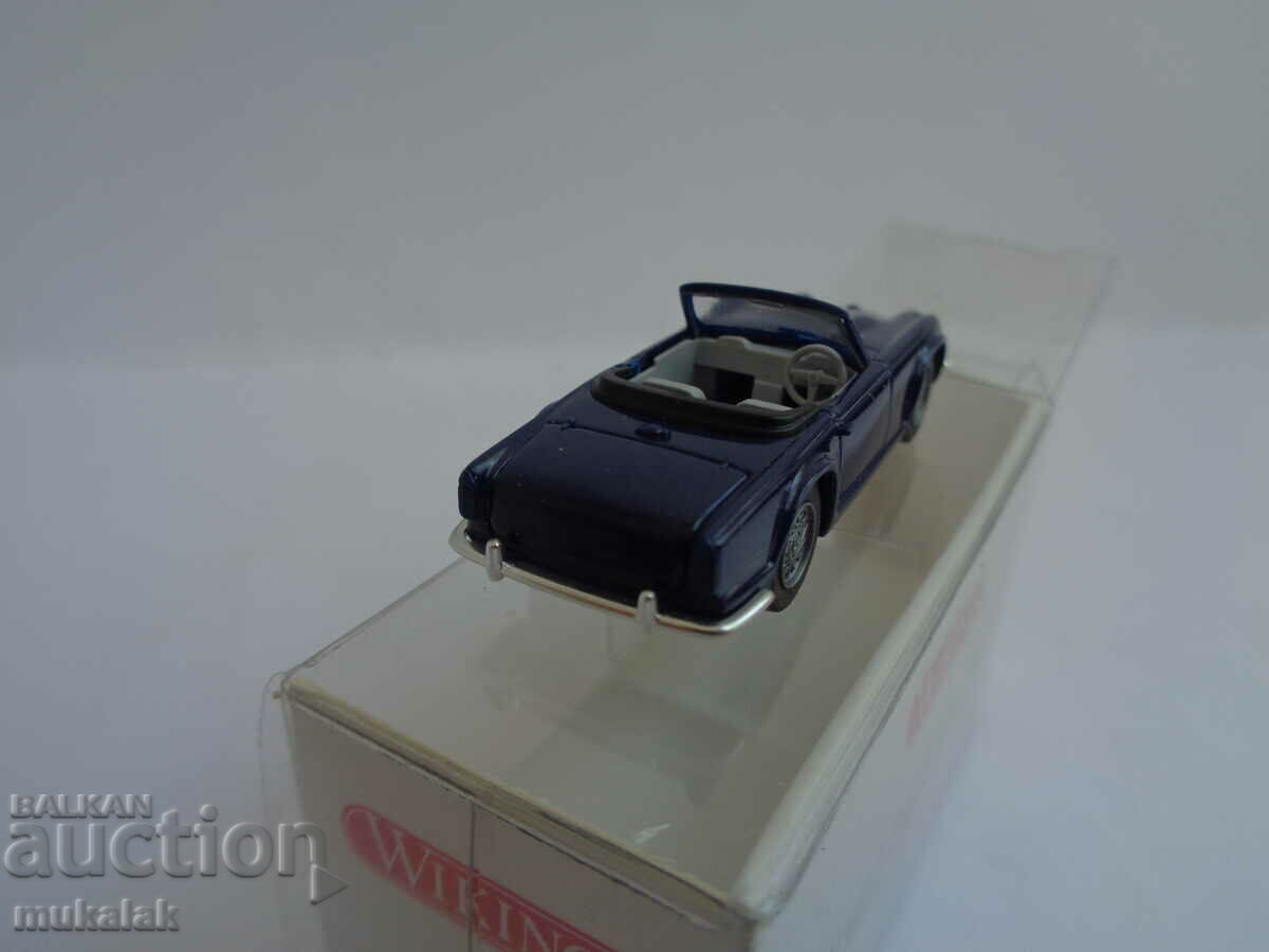 WIKING 1:87 H0 TRIUMPH TR 4 TOY TROLLEY MODEL - 5 WIKING 1:87 H0 TRIUMPH TR 4 TOY TROLLEY MODEL - 5