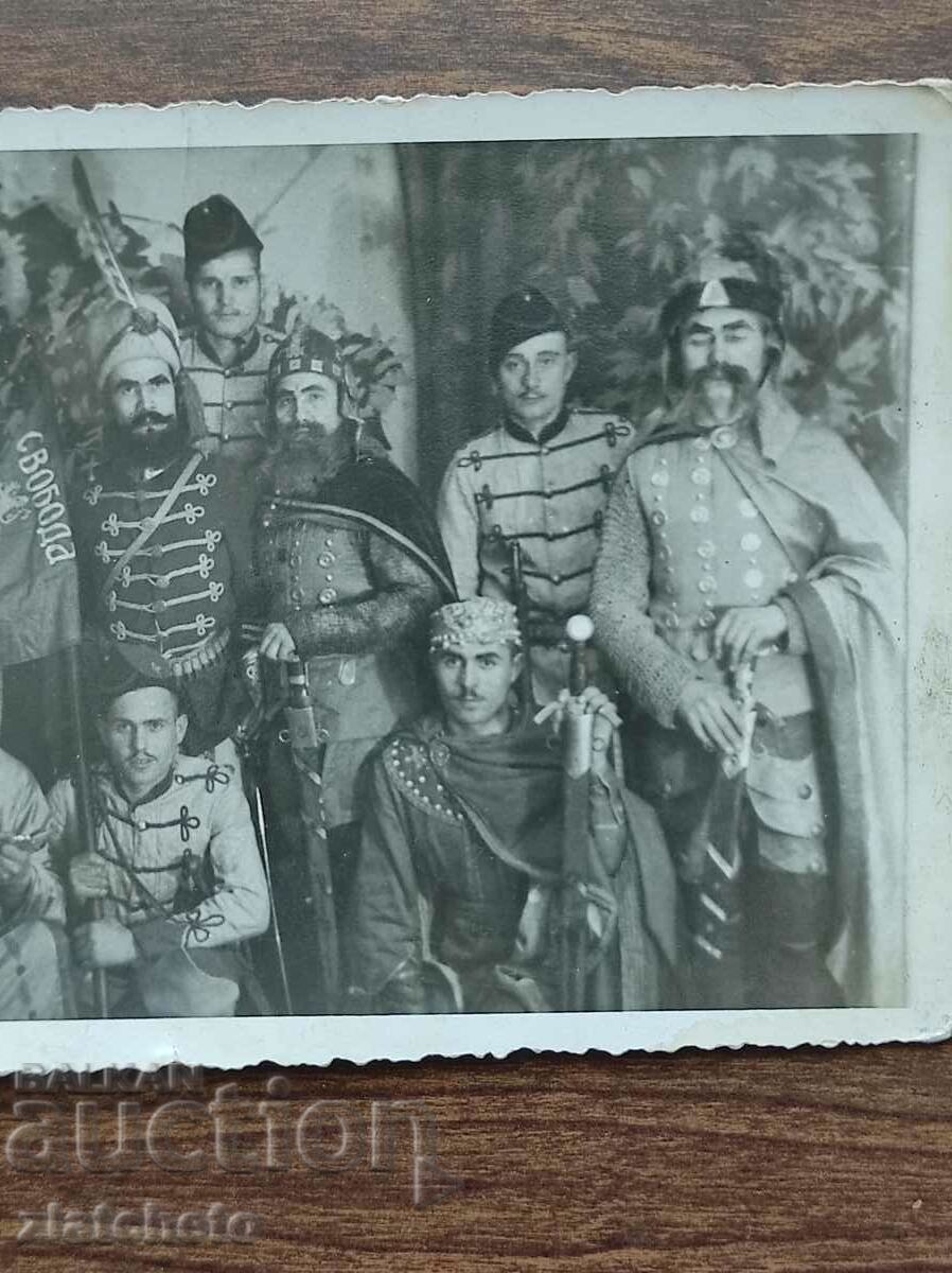 Аукцион Стара снимка Царство България - Театрална възтановка Аукцион Стара снимка Царство България - Театрална възтановка