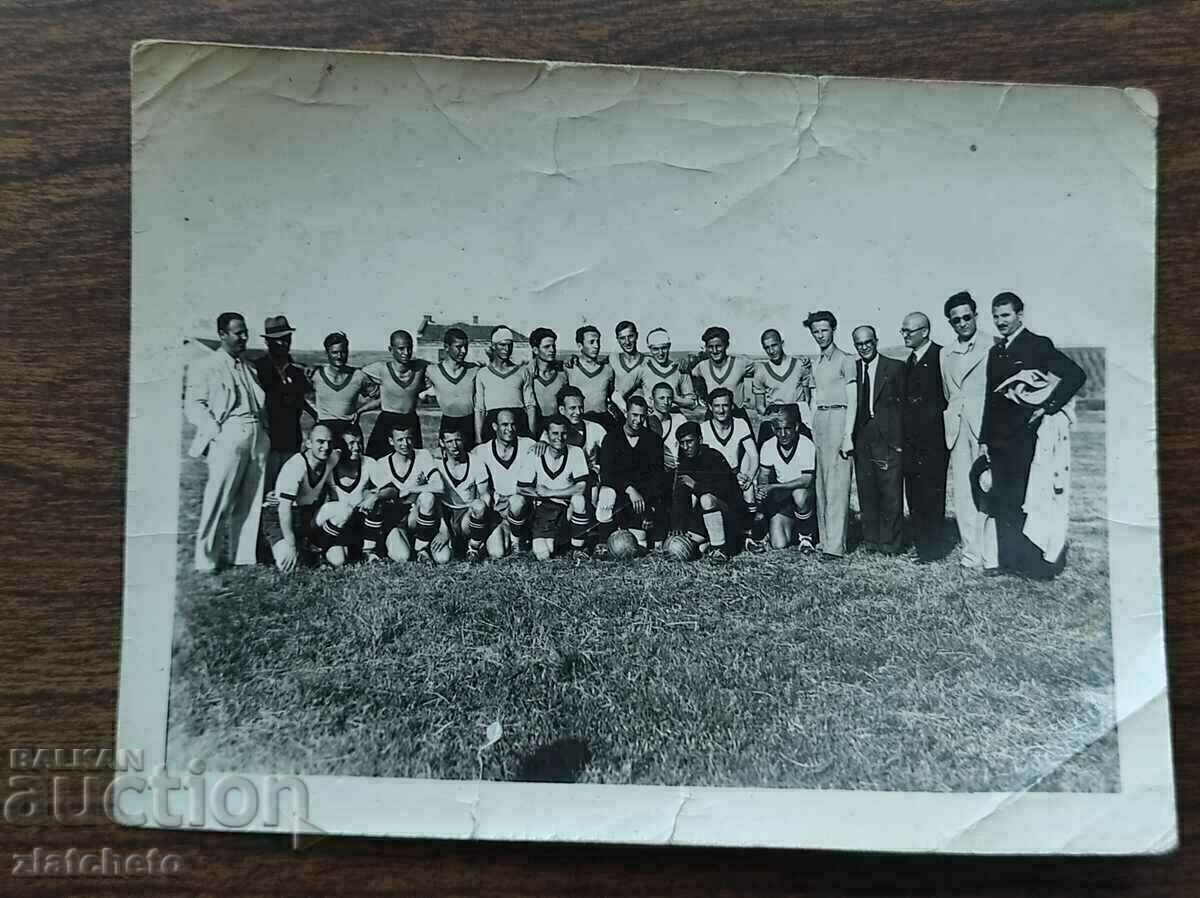 Παλαιά φωτογραφία Βασίλειο της Βουλγαρίας - Ποδοσφαιρική ομάδα Levski