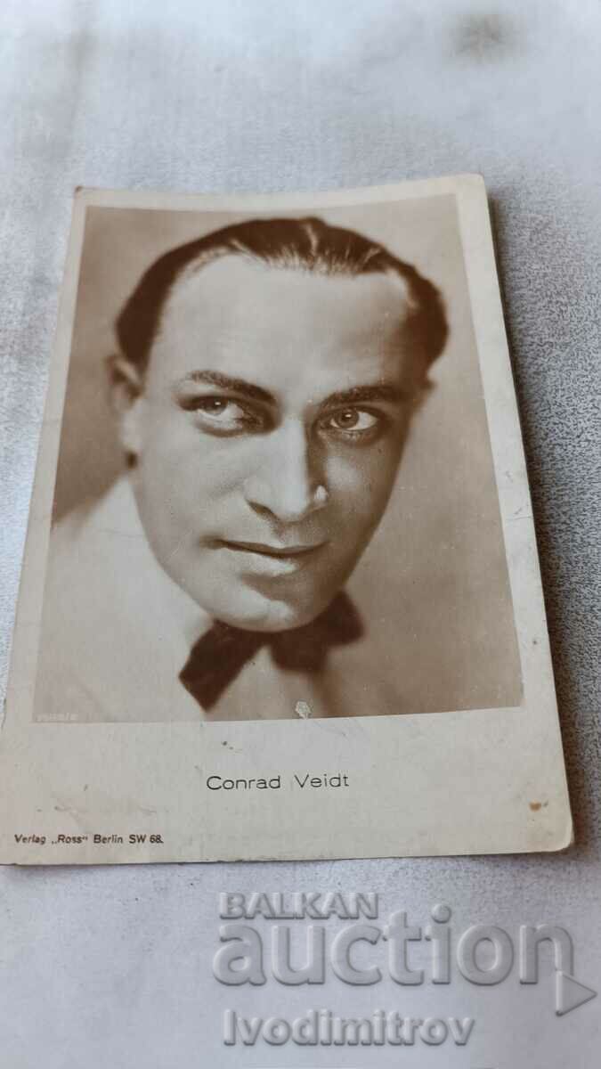 Пощенска картичка Conrad Veidt