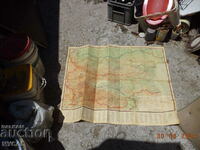 TOURIST MAP OF BULGARIA. , 105 x 84 cm, TWO PERSONS