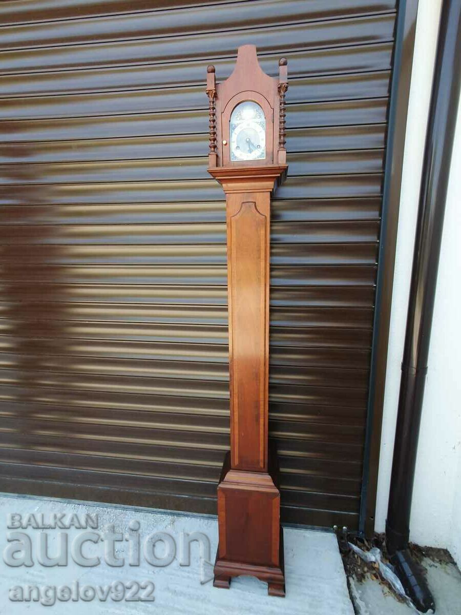 Beautiful English parquet parlor clock!!!