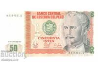 Περού 50 intis 1987